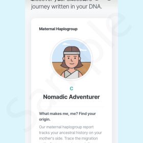 Sample Genoplan DNA Report